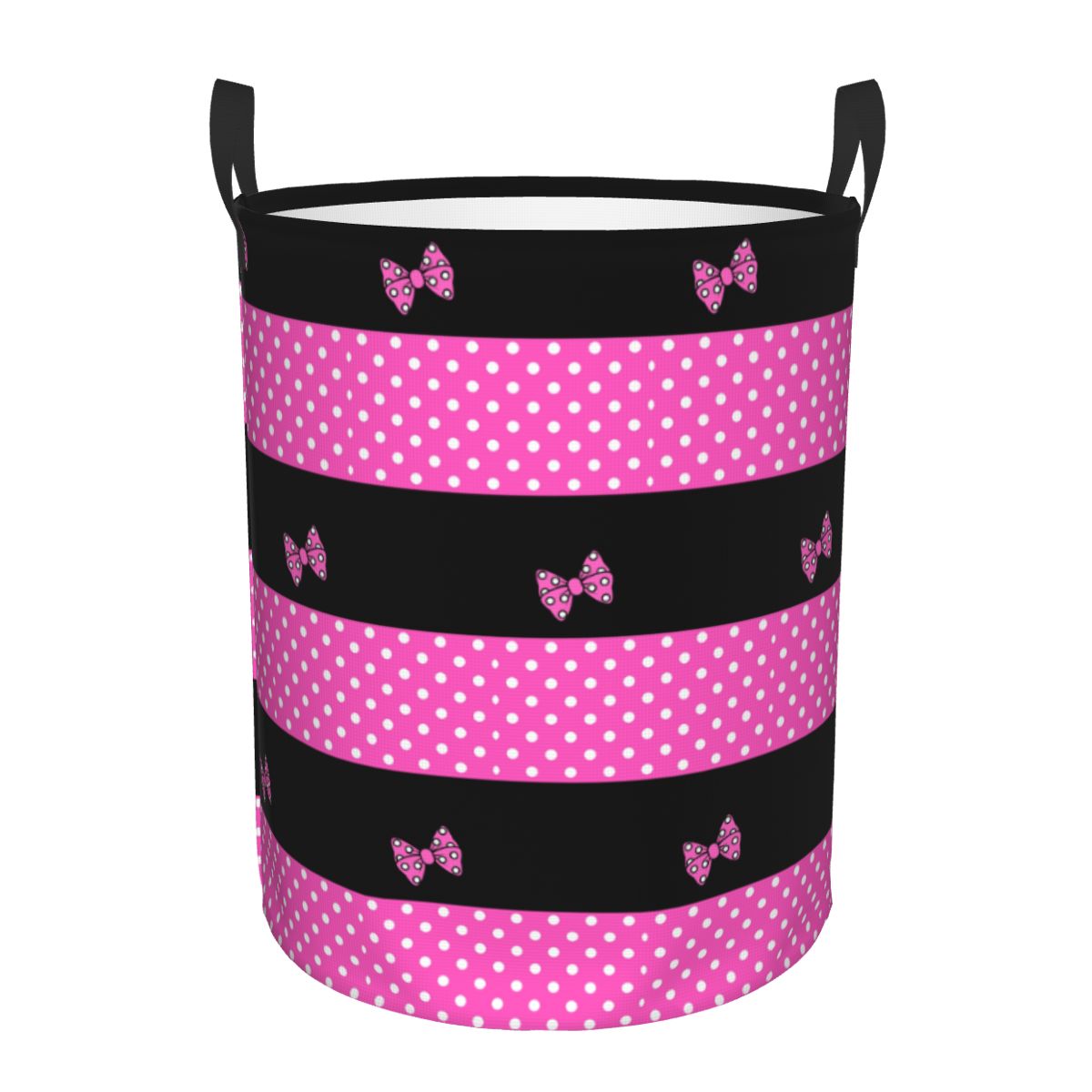 Laundry Hamper Nursery - ميني بولكادوتس سلة غسيل للأطفال ،