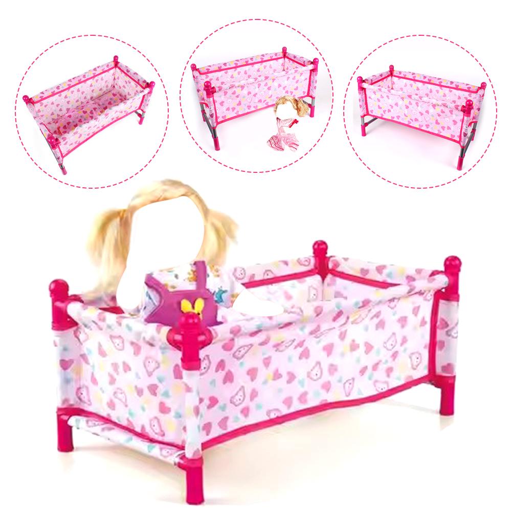 Baby Nursery Dolls - لعبة سرير محاكاة سرير دمية طفل