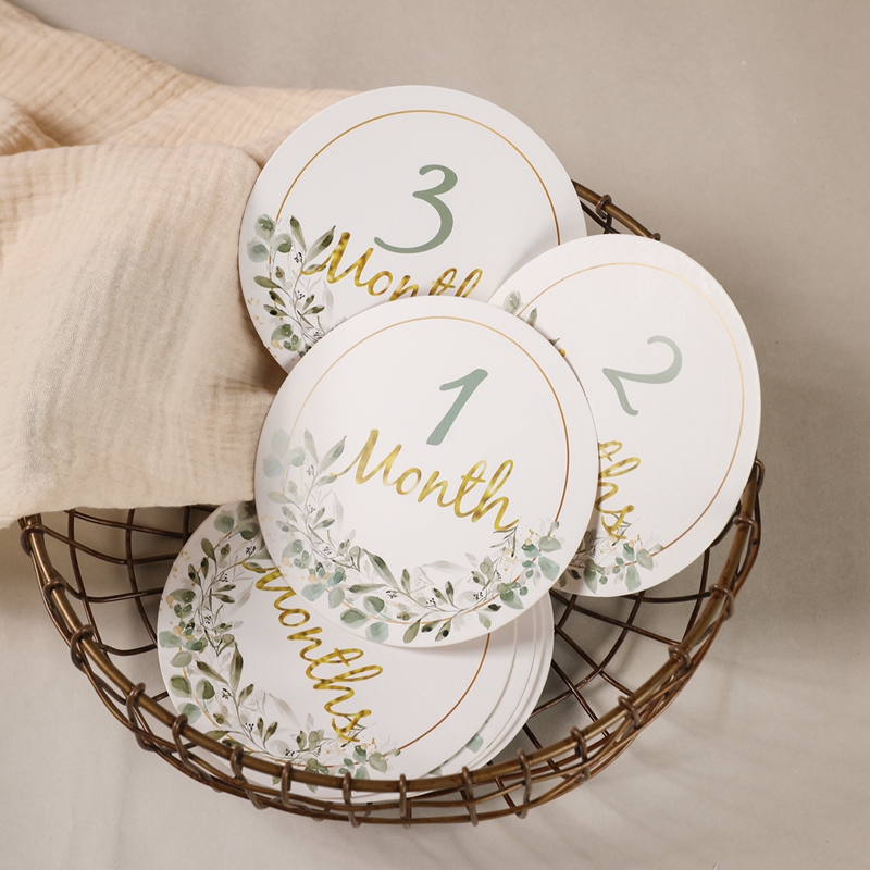 Milestone Card Set - طفل معلما الرقمية بطاقة تذكارية للأطفال