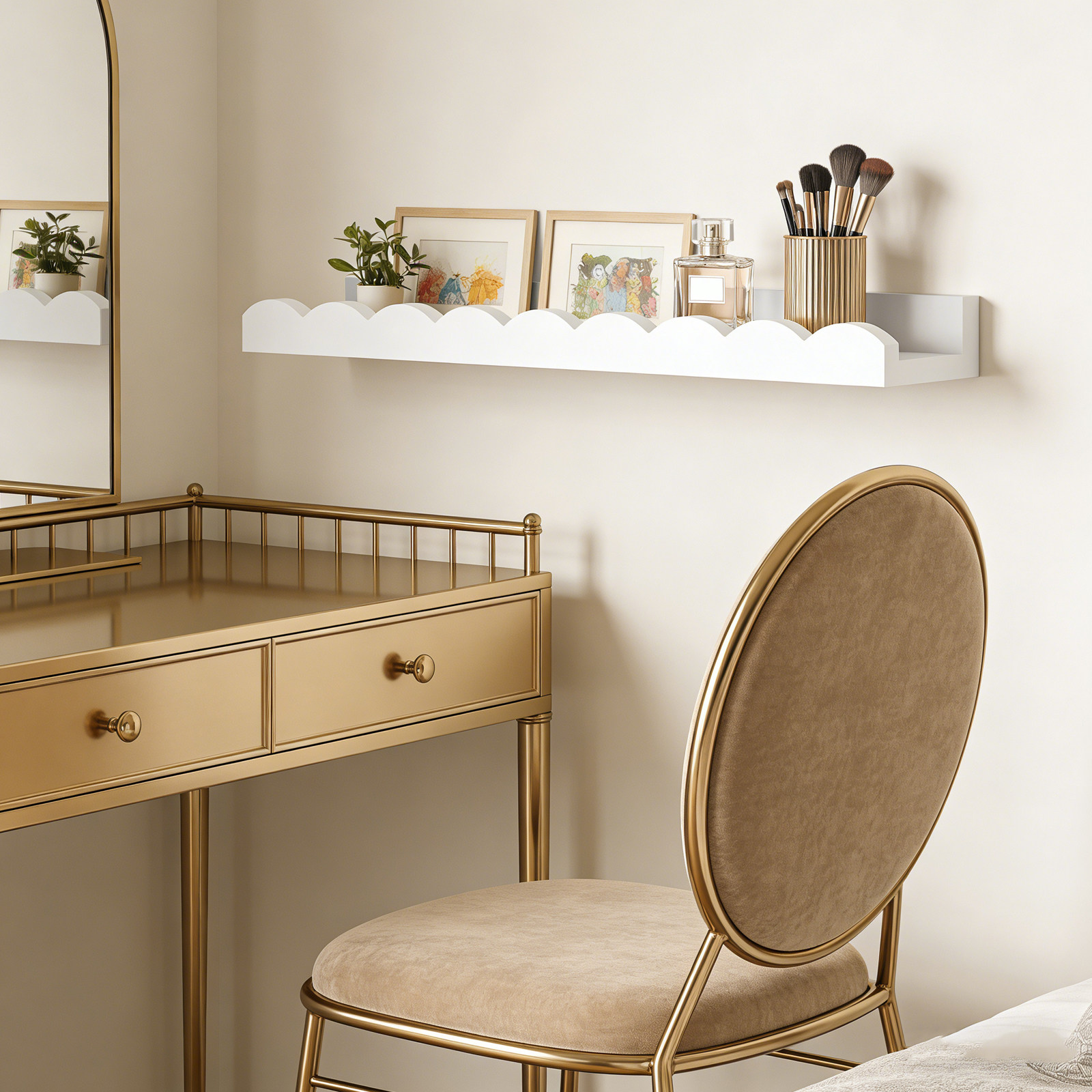 رفان خشبيان للحضانة، أرفف كتب  - مراجعة Baby Nursery Bookshelf وسعره