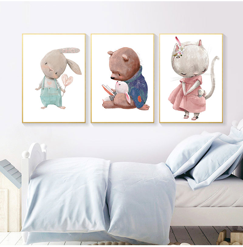 لوحة فنية زخرفية بدون إطار، طب - مراجعة Baby Nursery Art وسعره