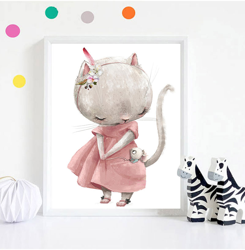 لوحة فنية زخرفية بدون إطار، طب - مراجعة Baby Nursery Art وسعره