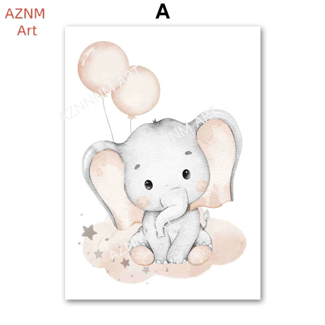 ملصقات جدارية للأطفال بتصميم ا - مراجعة Baby Nursery Art وسعره