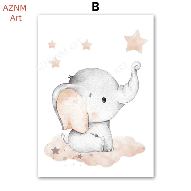 ملصقات جدارية للأطفال بتصميم ا - مراجعة Baby Nursery Art وسعره