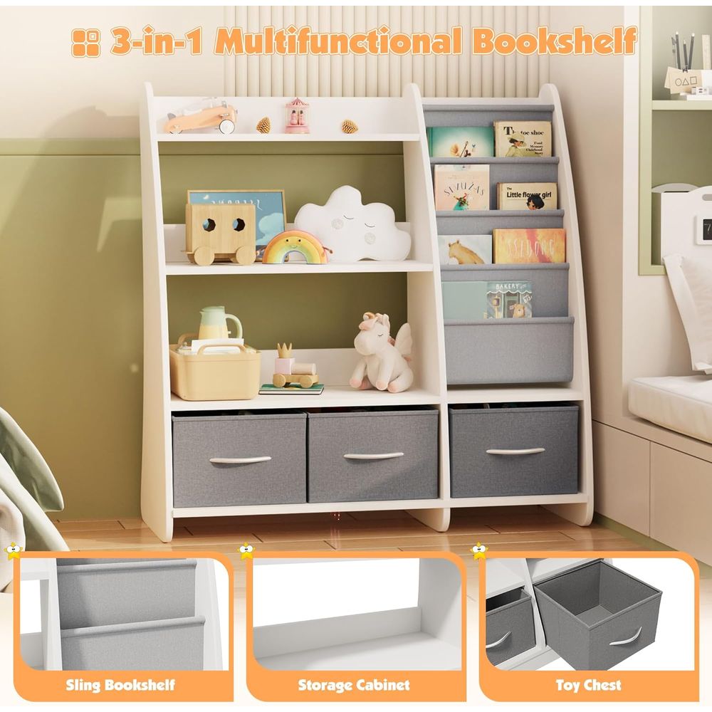 منظم تخزين الكتب والألعاب للأط - مراجعة Baby Nursery Bookshelf وسعره