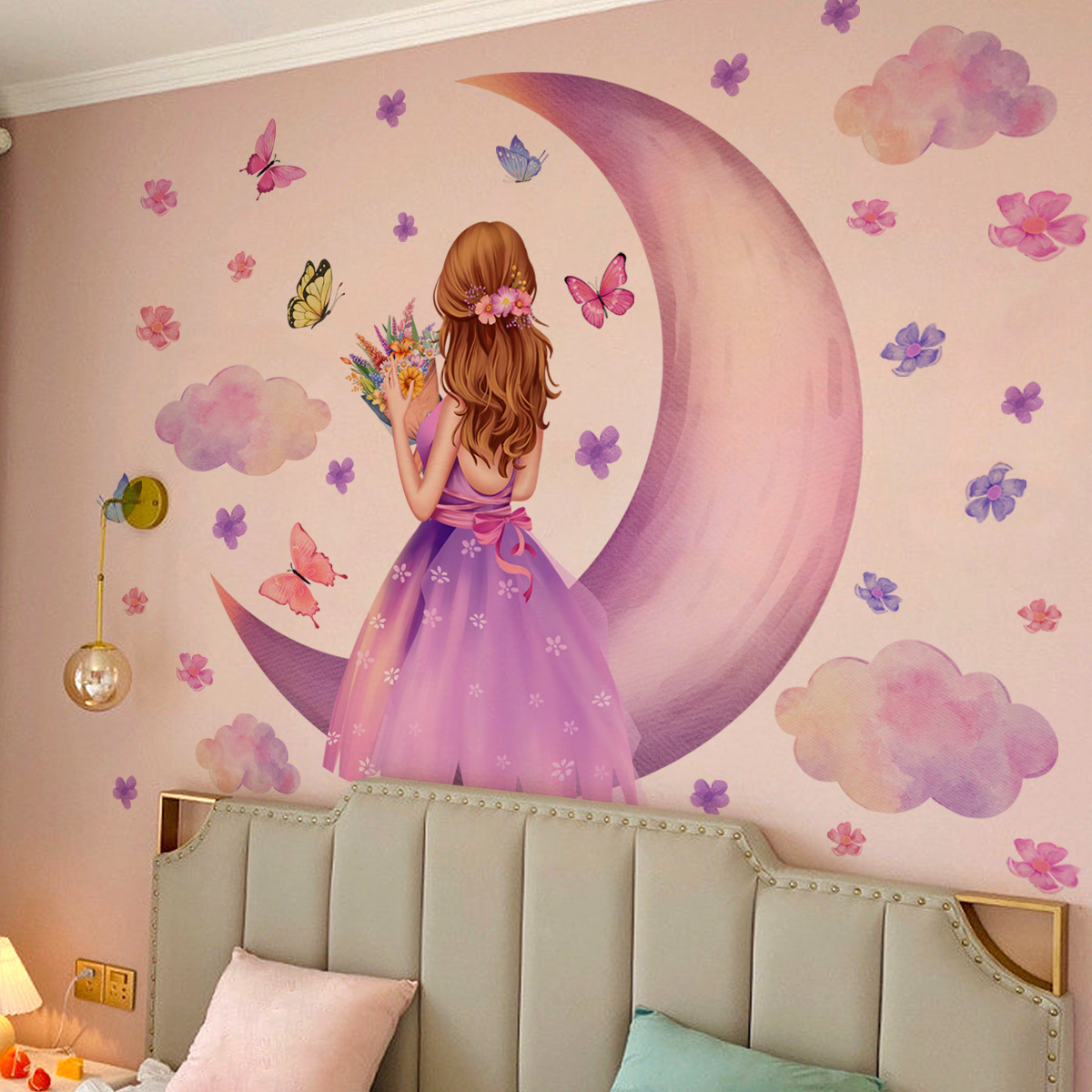 ملصقات حائط للأطفال من بلاط ال - مراجعة Baby Nursery Ideas Girl وسعره