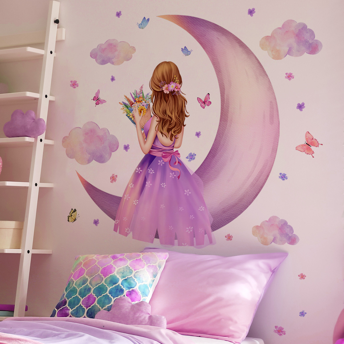 ملصقات حائط للأطفال من بلاط ال - مراجعة Baby Nursery Ideas Girl وسعره