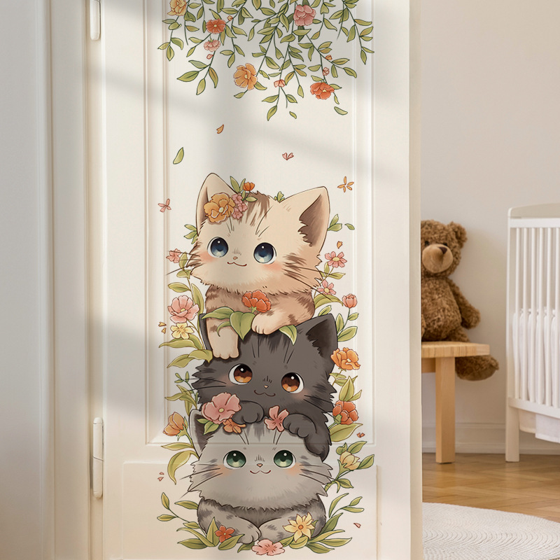 ملصقات حائط لطيفة على شكل قطة  - مراجعة Baby Nursery Ideas Girl وسعره