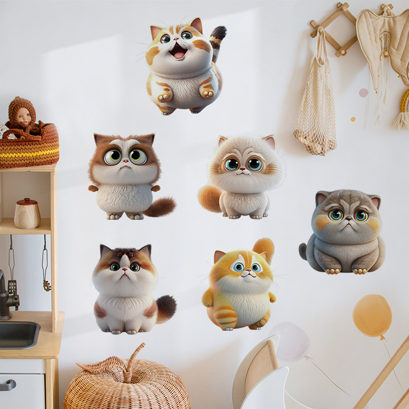 ملصقات حائط لطيفة على شكل قطة  - مراجعة Baby Nursery Ideas Girl وسعره