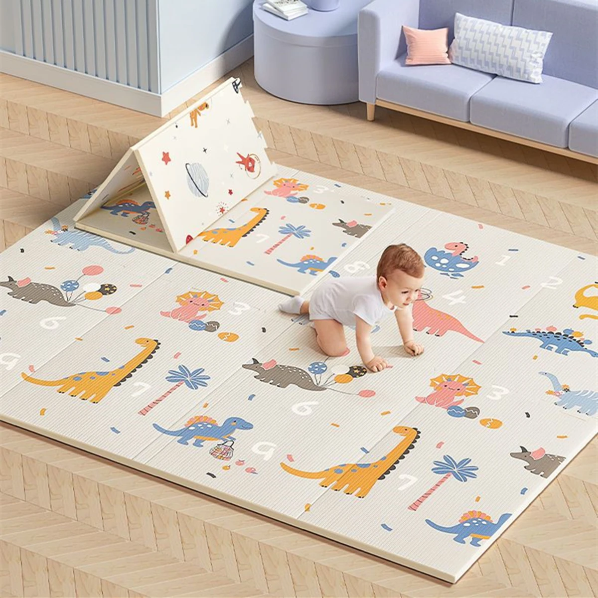 سجادة أطفال تعليمية قابلة للطي - مراجعة Baby Nursery Rug وسعره
