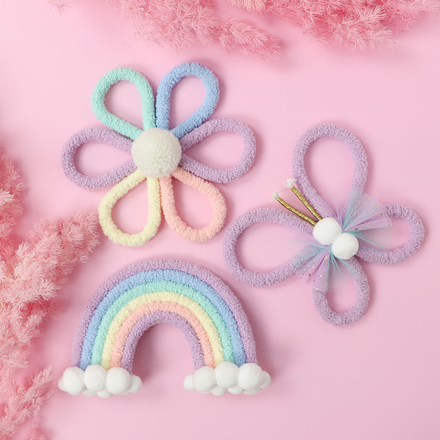 ديكور جداري على شكل فراشة وزهر - مراجعة Baby Nursery Decor Girl وسعره