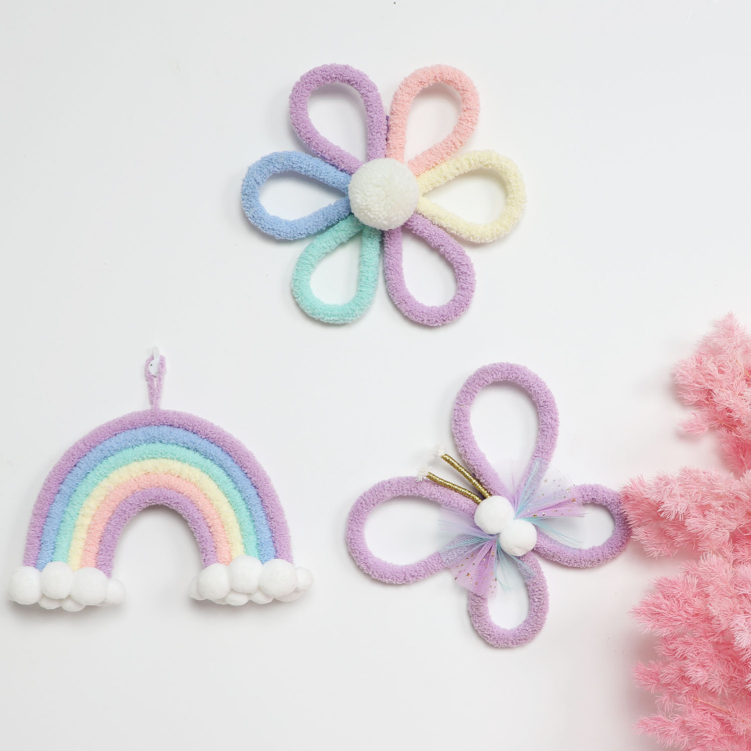 ديكور جداري على شكل فراشة وزهر - مراجعة Baby Nursery Decor Girl وسعره