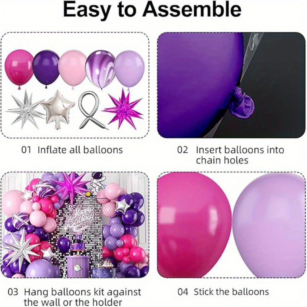 مجموعة قوس البالونات 113 قطعة  - مراجعة Baby Nursery Hot Air Balloon وسعره