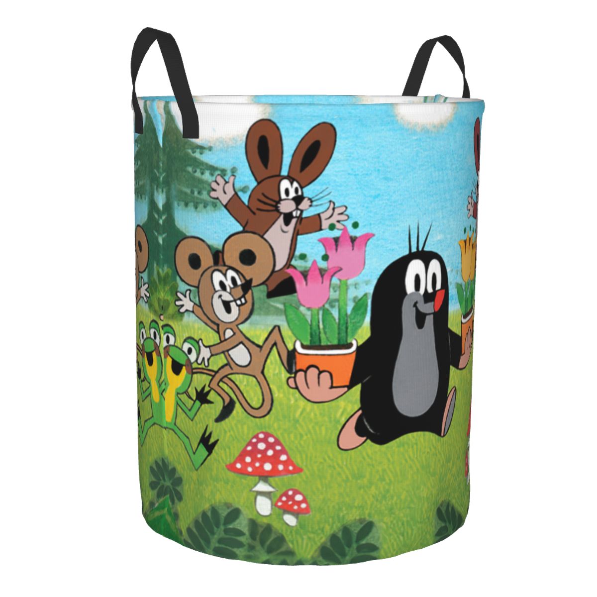 سلة غسيل قابلة للطي من Happy M - مراجعة Laundry Hamper Nursery وسعره