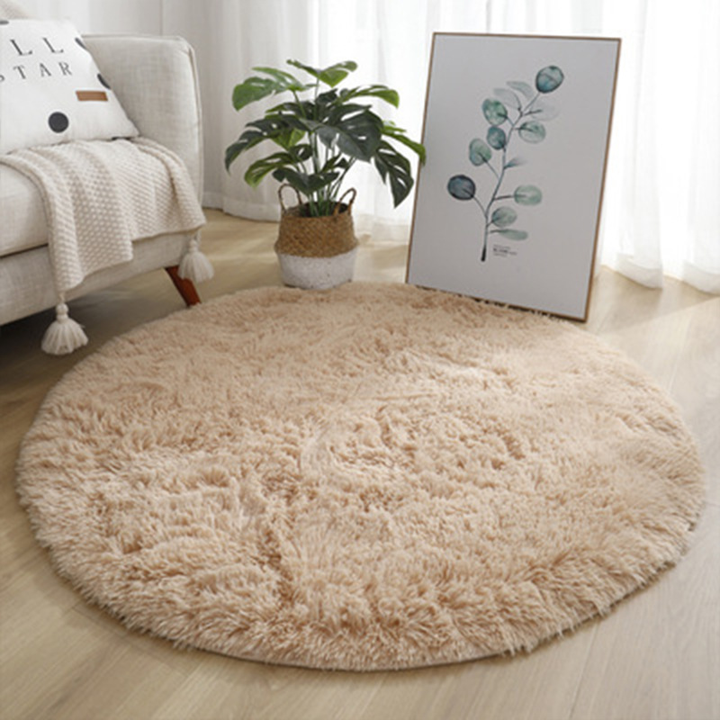 سجادة دائرية منفوشة فائقة النع - مراجعة Baby Nursery Rug وسعره