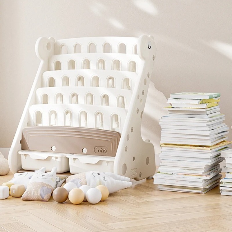 رف كتب بلاستيكي للأطفال مع مسا - مراجعة Baby Nursery Bookshelf وسعره