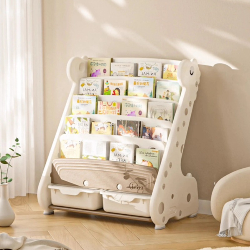 رف كتب بلاستيكي للأطفال مع مسا - مراجعة Baby Nursery Bookshelf وسعره