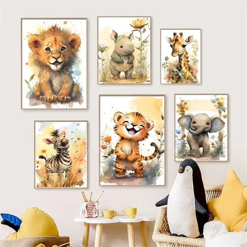 لوحات فنية جدارية للأطفال بتصم - مراجعة Baby Nursery Art وسعره