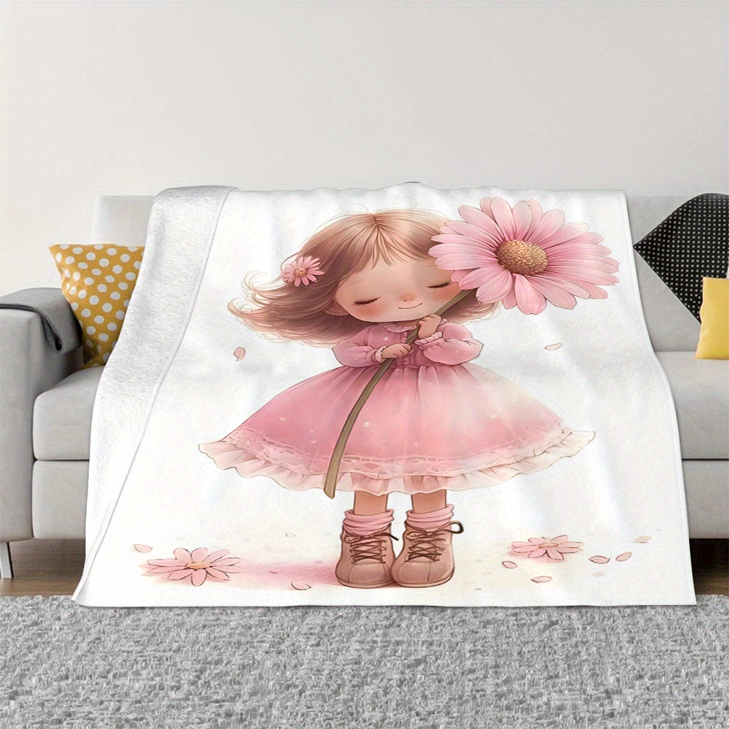 بطانية زهرية حلوة بتصميم كرتون - مراجعة Baby Nursery Ideas Girl وسعره