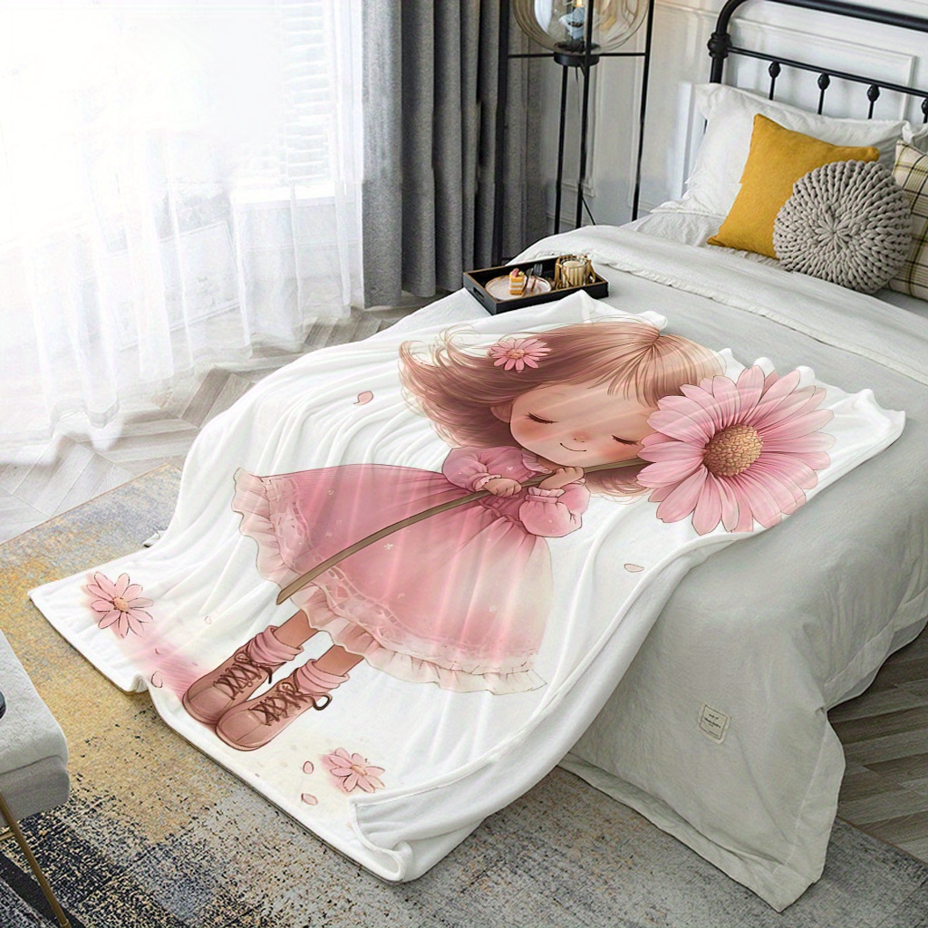 بطانية زهرية حلوة بتصميم كرتون - مراجعة Baby Nursery Ideas Girl وسعره