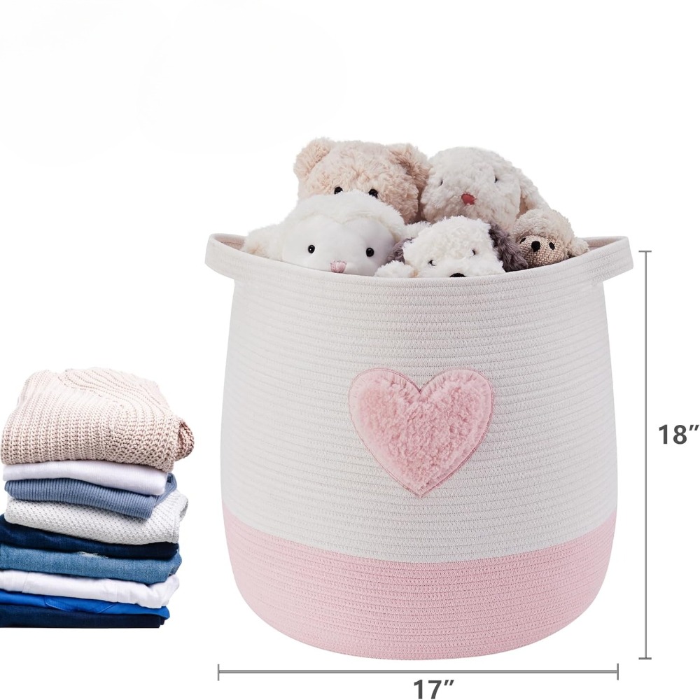 سلة الغسيل الوردية للأطفال الب - مراجعة Laundry Hamper Nursery وسعره