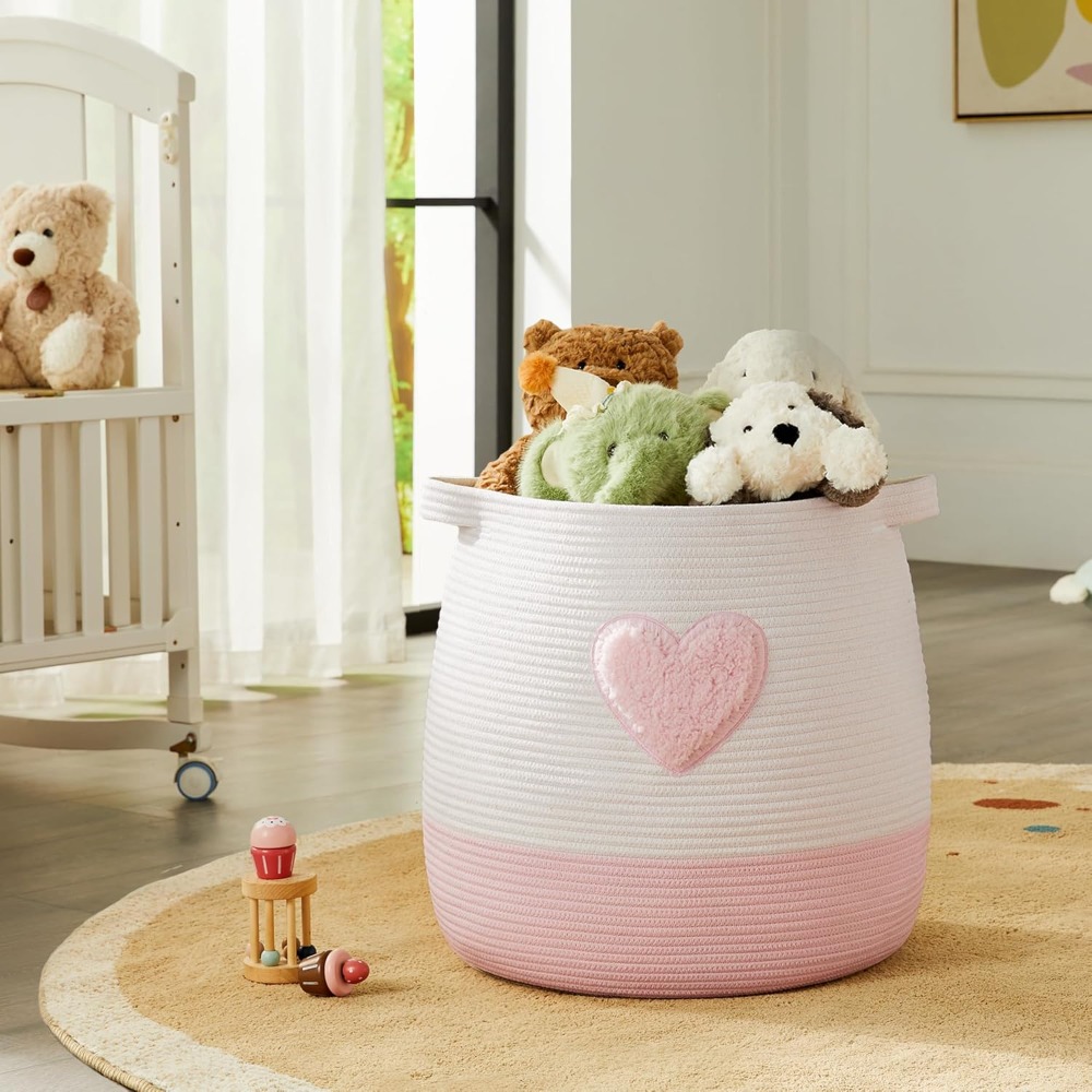 سلة الغسيل الوردية للأطفال الب - مراجعة Laundry Hamper Nursery وسعره