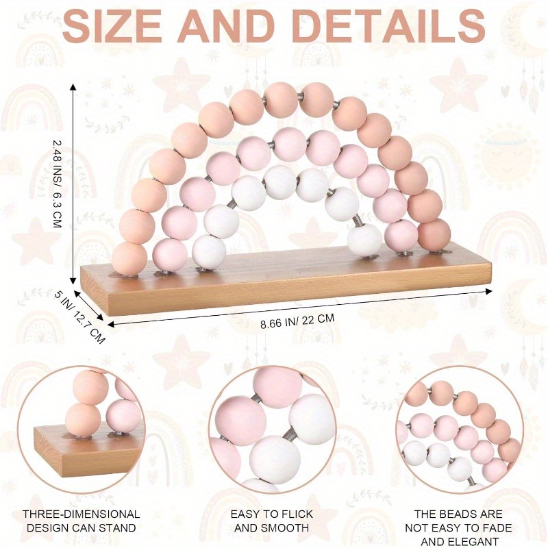 قوس قزح فتاة ثلاثية الأبعاد دي - مراجعة Baby Nursery Decor Girl وسعره
