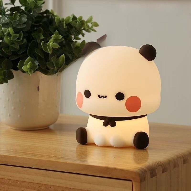 مصباح ليلي LED على شكل باندا،  - مراجعة Baby Nursery Dolls وسعره