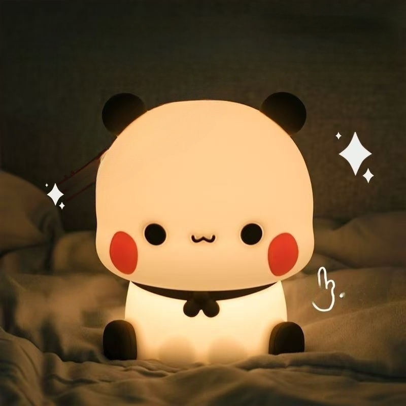 مصباح ليلي LED على شكل باندا،  - مراجعة Baby Nursery Dolls وسعره