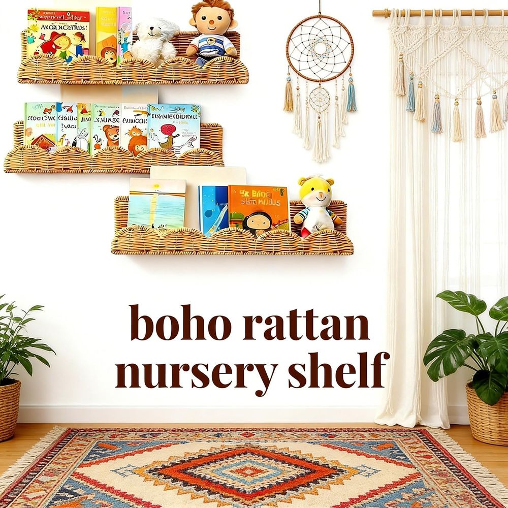 3 مجموعات من أرفف الكتب للحضان - مراجعة Baby Nursery Bookshelf وسعره