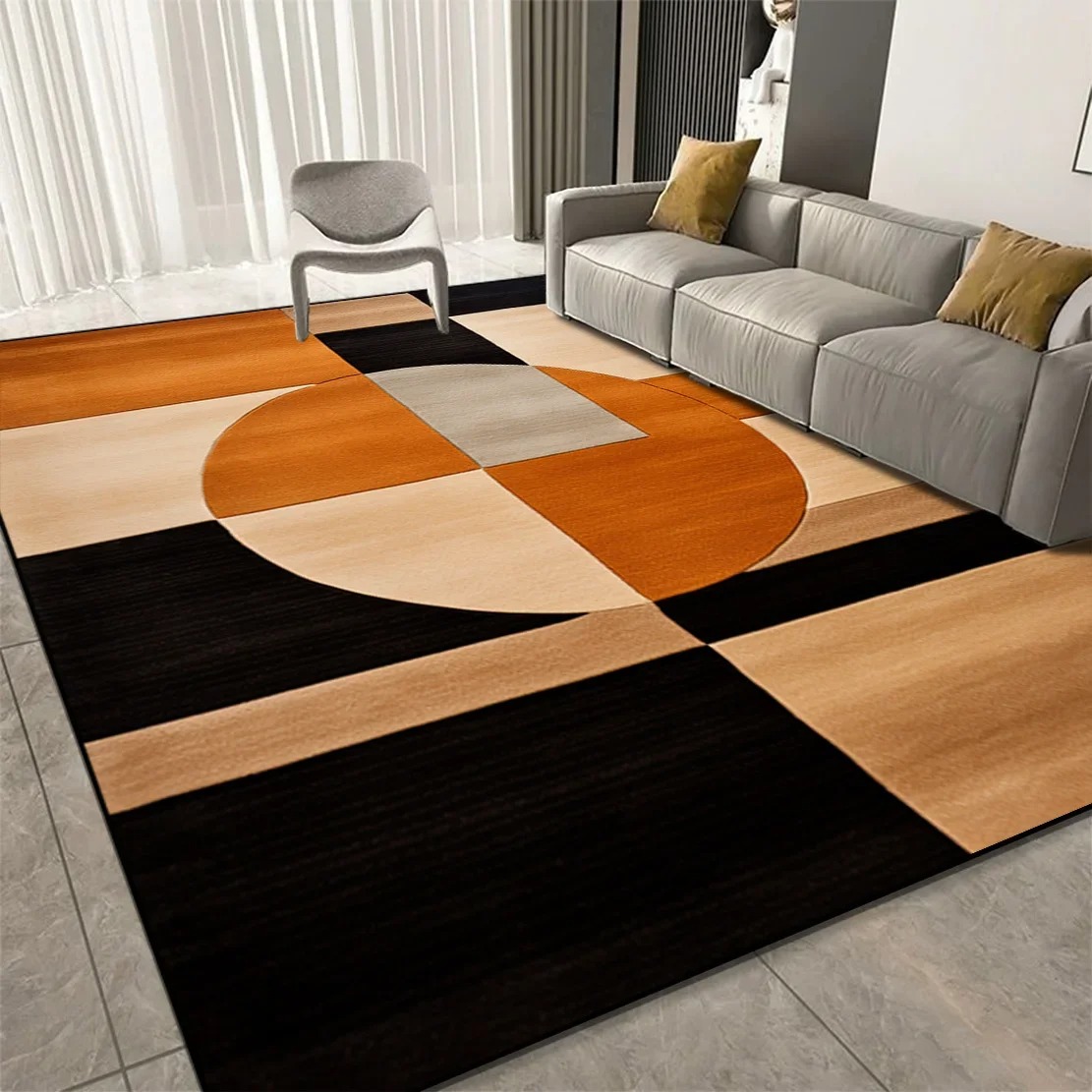 سجاد هندسي كبير لتزيين غرفة ال - مراجعة Baby Nursery Rug وسعره