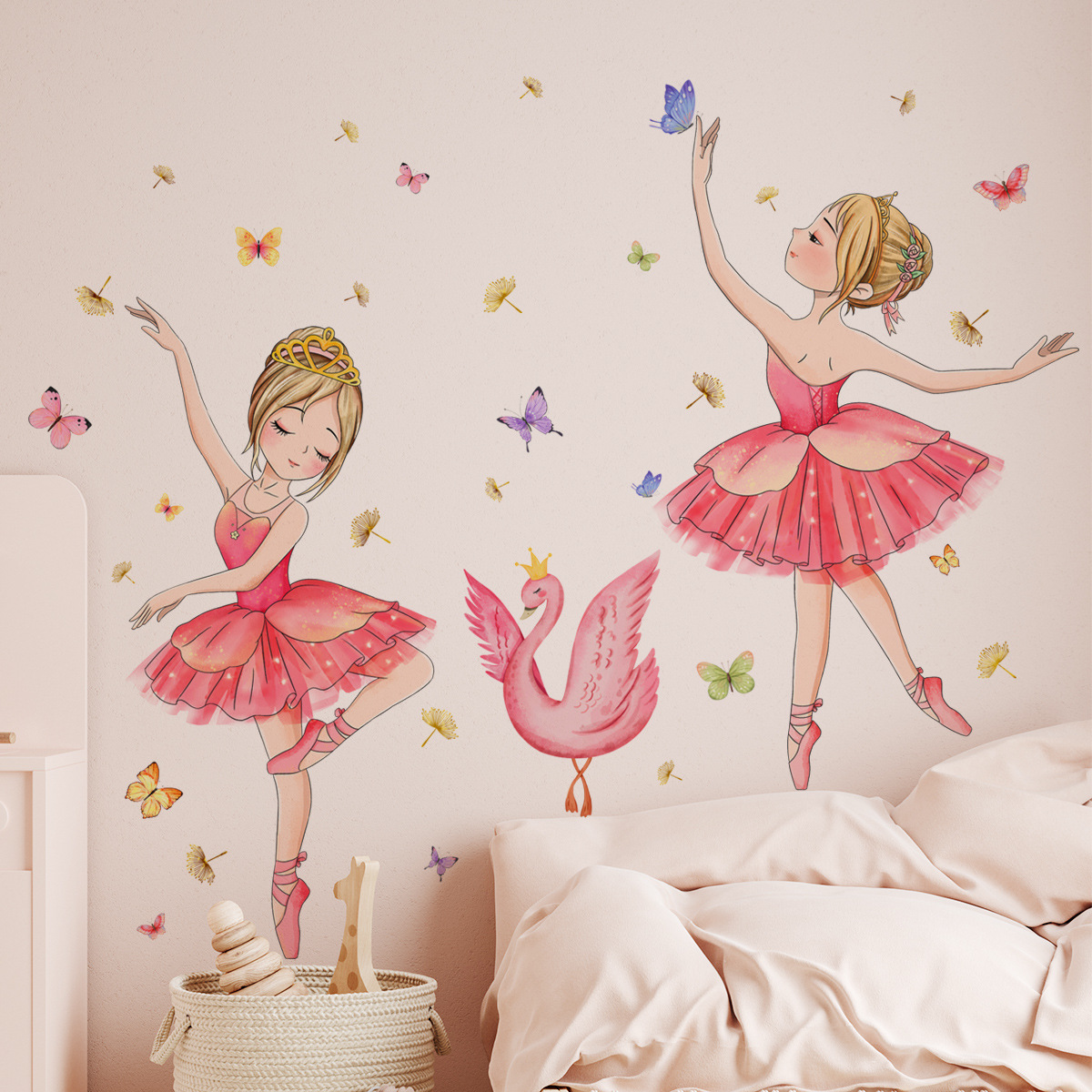 ملصقات حائط للأطفال من الفينيل - مراجعة Baby Nursery Ideas Girl وسعره
