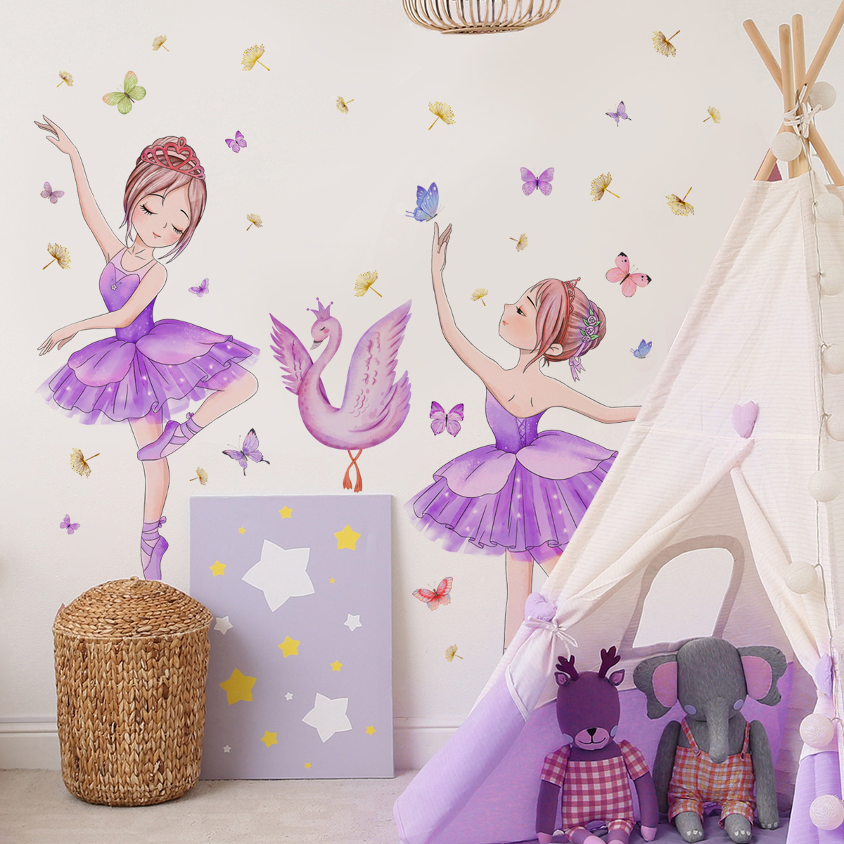 ملصقات حائط للأطفال من الفينيل - مراجعة Baby Nursery Ideas Girl وسعره
