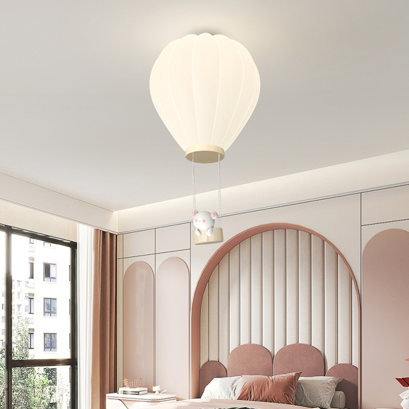 مصابيح سقف لغرفة الأطفال بتصمي - مراجعة Baby Nursery Hot Air Balloon وسعره